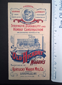 1903 Antique Kentucky Wagon Mfg Co Louisville KY Wagons Catalog Andrew Jackson