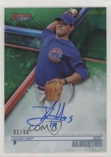 2018 Bowman's Best of Green Refractor 1/99 Jose Albertos #B18-JALEI Auto y8h