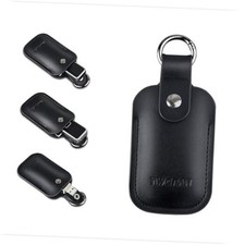 Genuine Leather SSD/USB Flash Drive Case, Portable Hand-Stitched Protective