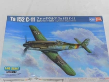1/48 Hobby Boss WWII German Focke Wulf Ta 152 C-11 Fighter Plastic Model Kit