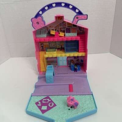 Polly Pocket Fresh Market Playset Dolls Bunny +Lots  Accessories! Mattel '23