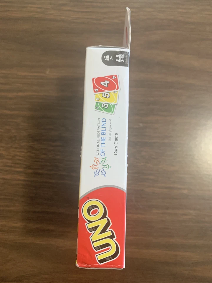 UNO Braille Edition National Federation The Blind Card Game - Image 3 of 4