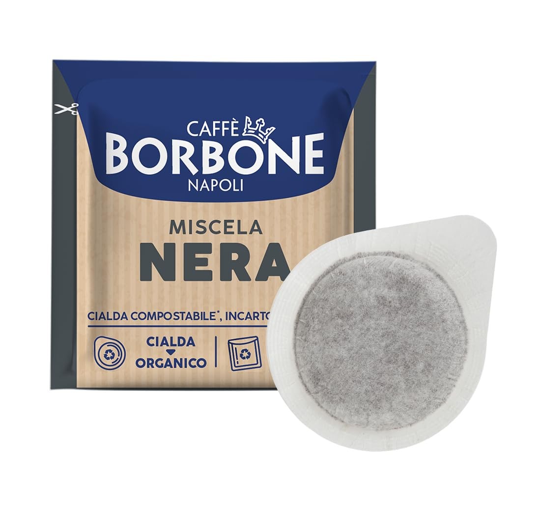 Caffè Borbone Black Coffee Blend Compostable Pod 150 count (Pack of 1),