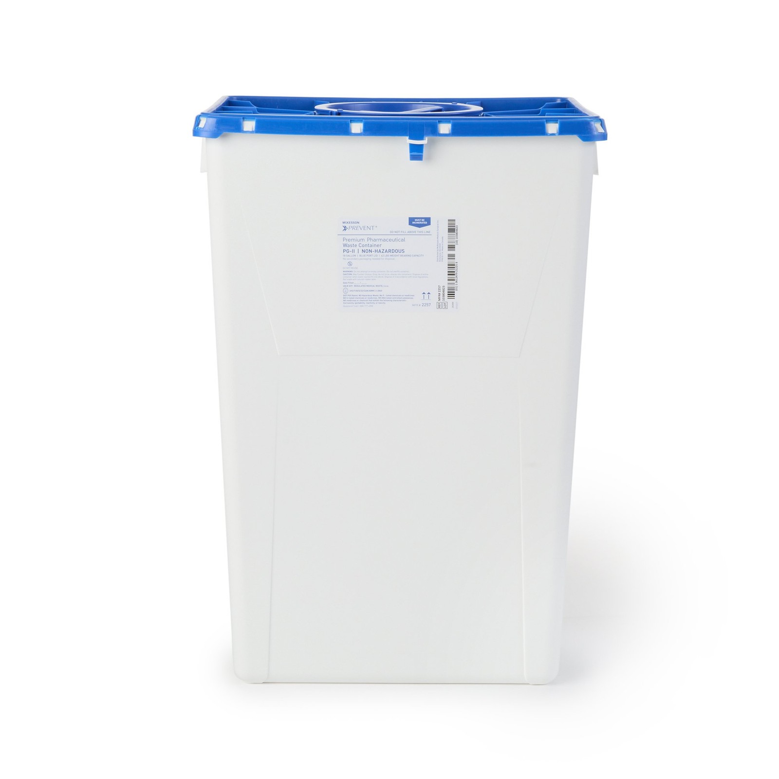 McKesson Pharmaceutical Waste Container 18 Gallon