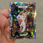 2023-2024 Panini Prizm Silver Cracked Ice LeBron James #63 Los Angeles Lakers