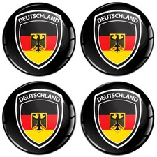 3D Domed Wheel Center Stickers – Centre Cap Gel Decals – Made in EU | A 88