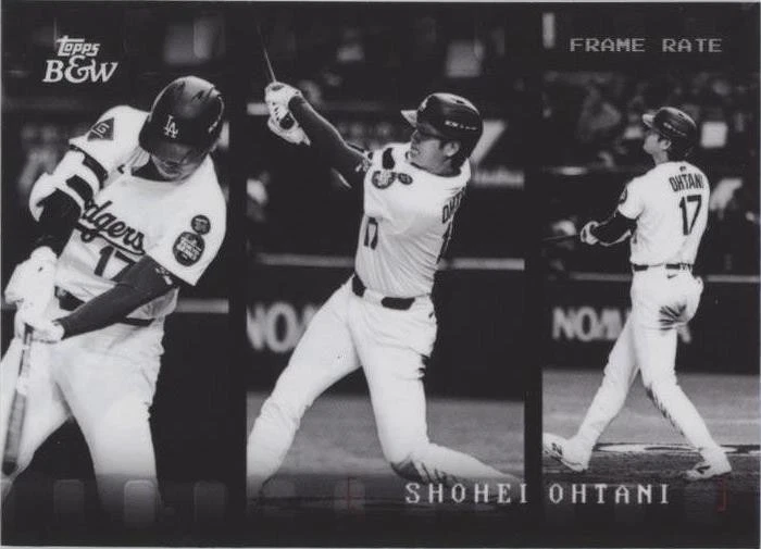 2020 Topps On Demand Black & White - Shohei Ohtani #6 for sale | eBay