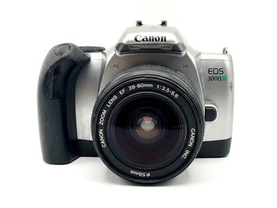 Canon EOS 3000V + Canon 28-80mm f/3.5-5.6 Kit Set Analog SLR 35mm Kamera