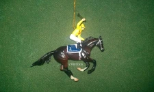 BREYER RACE HORSE CHRISTMAS ORNAMENT - RACHEL ALEXANDRA  -  KENTUCKY DERBY