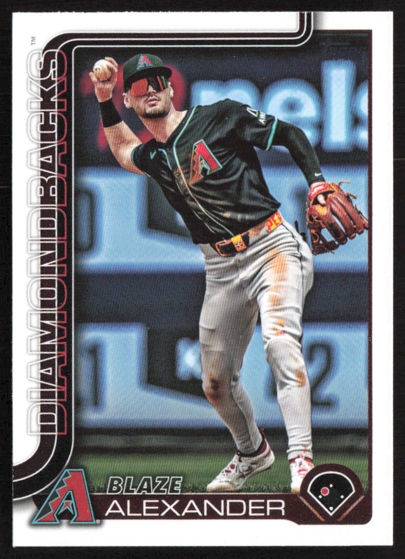 Topps アレクサンダー アーノルド 25 枚限定 2025 Topps Series 2 Base Blaze Alexander Arizona