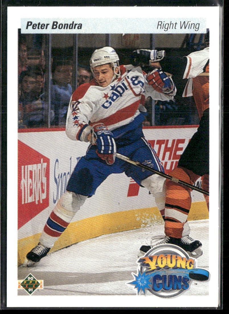 1990-91 Upper Deck Young Guns #536 Peter Bondra RC