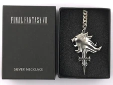 Final Fantasy VIII Silver 925 Necklace Sleeping Lionheart 1999 Square Squall