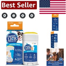 Twist  Lick 2oz Dental Gel for Dogs   Fresh Breath  Whitens Teeth Naturally