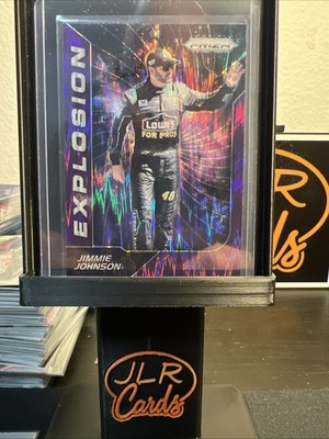2018 Prizm Racing Jimmie Johnson #89 Explosion Purple Flash