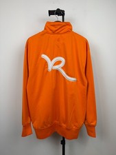 Vintage Y2k Rocawear Full Zip Embroidered Logo Track Jacket Orange Size M