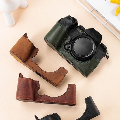 For Fujifilm X-S10 Camera Bag Cover PU Leather Protective Base shell Wear-Resi