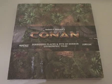 CONAN RPG FORBIDDEN PLACES & PITS OF HORROR GEOMORPHIC TILES NEW MODIPHIUS