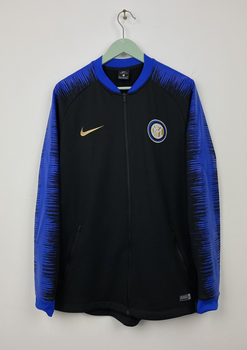 Inter Milan 2018 2019 Football Soccer Training Jacket Nike Sz M