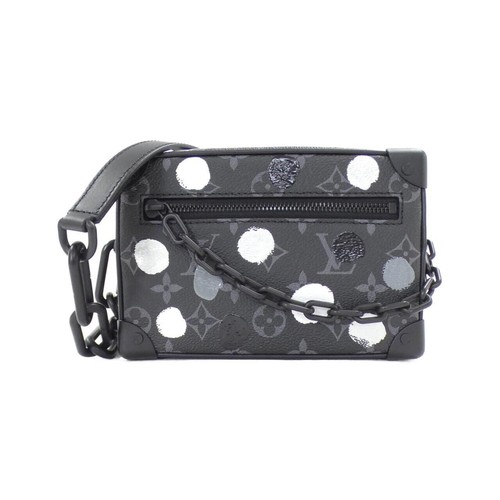 Authentic LOUIS VUITTON Monogram Eclipse (LV X YK) mini Soft trunk M81936 Sho...