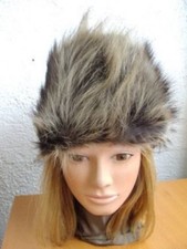 EXCELLENT RACCOON FUR HAT FOR MEN BOY CHILDREN SIZE 20"