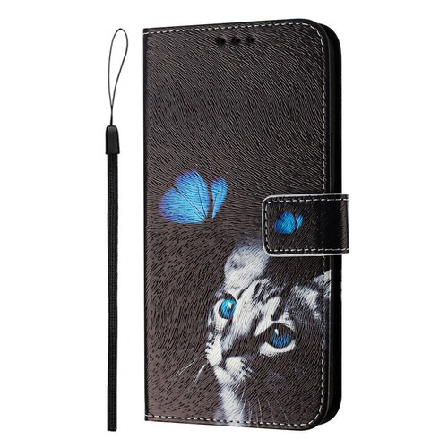 Flower Cat Butterfly Wallet Phone Case for Huawei Nova 12i 11 12S 9 Y90 Nova 11 - Picture 16 of 30