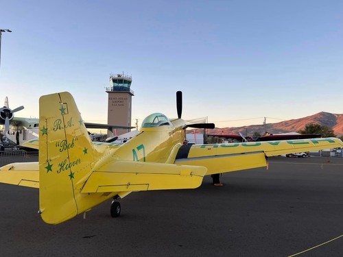 2023 LAST AIR RACE AT RENO AIR RACES LABEL HAT PIN Sea Fury Dreadnought TIE TAC - Picture 9 of 23