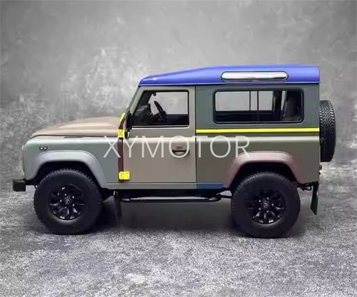 Almost real 1:18 Land Rover Defender économies 90 Paul Smith 2015 Diecast Model Car Gifts
