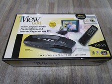 NEW Focus TView Gold Computer Video PC to TV Video Conversion NEW
