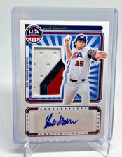 2024 Panini Stars & Stripes LUKE HOLMAN RC Jersey Patch AUTO RPA 20/25