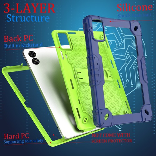 Funda para Tablet Vortex Ztab10 10.1 pulgadas Híbrida Antigolpes Estuche Construido Soporte - Imagen 64 de 111