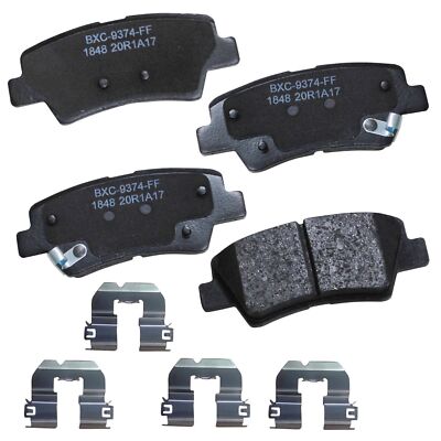 Disc Brake Pad Set-Premium Ceramic Bendix SBC1848