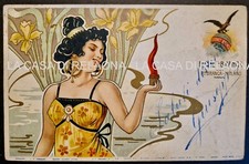 CARTOLINA PUBBLICITARIA FERNET BRANCA - MILANO - fp VG
