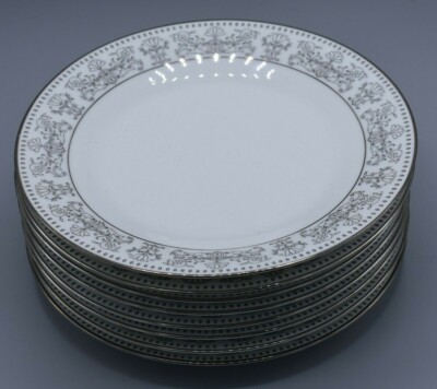 8 Noritake EMINENCE 6905 Salad Plates 8-1/4'' Made in Japan  