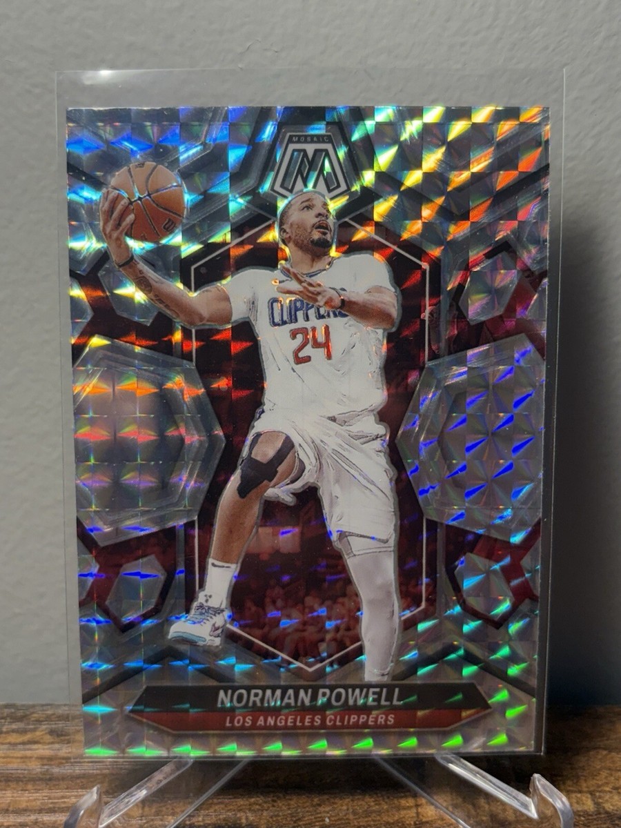 Norman Powell #138 Silver Mosaic Prizm 2023-24 Panini Mosaic Norman Powell #138 Silver Mosaic Prizm 2023-24 Panini Mosaic