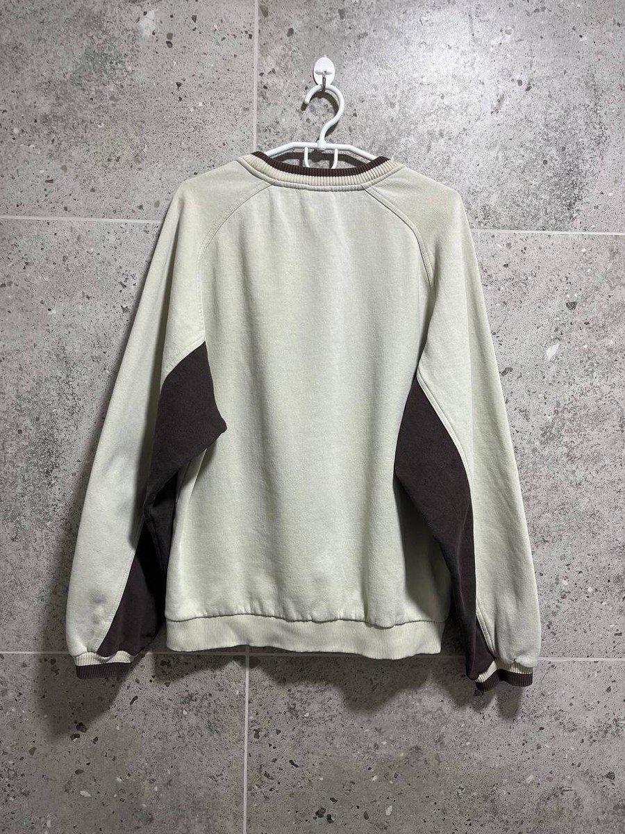 Nike Vintage 90's Retro Embroidered Big Logo Spellout Sweatshirt