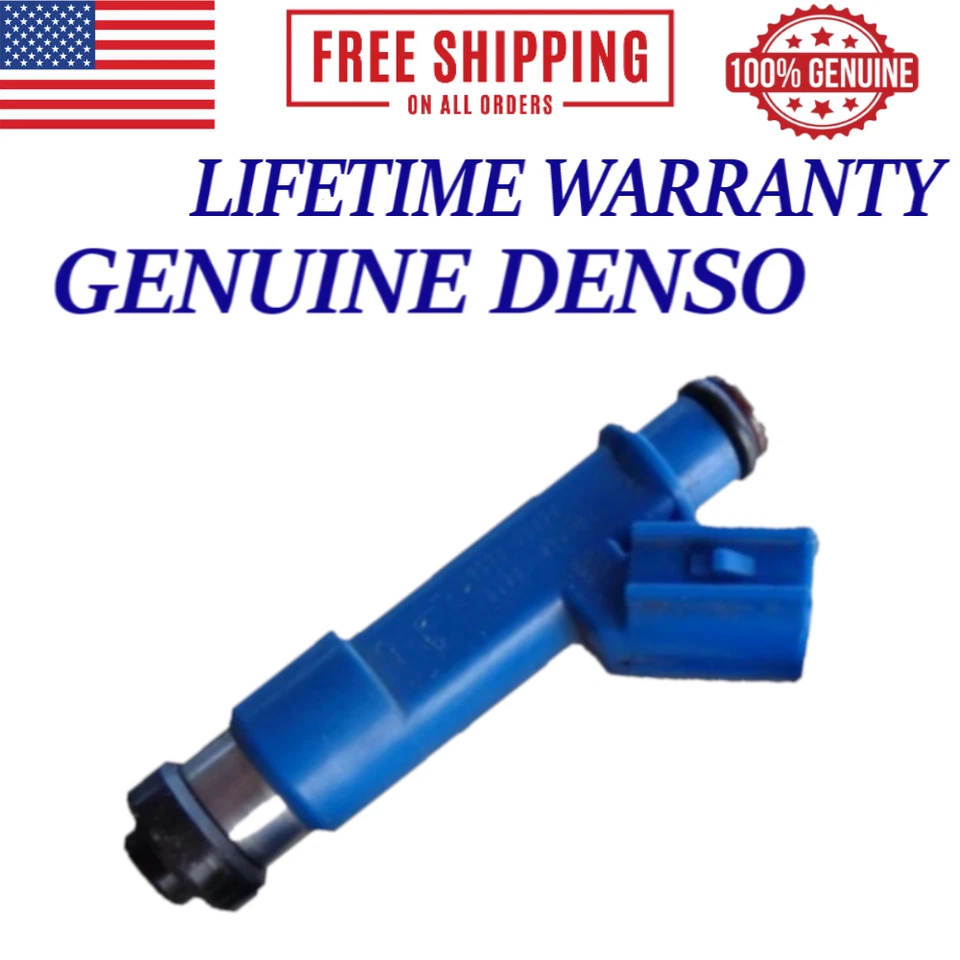 Inyectores de combustible X4 nuevos OEM DENSO para Pontiac Vibe 2005-2007 1,8 L I4 #23250-22080 Foto 2 de 2