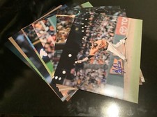 San Francisco giants autographed 8x10 lot (10) coa&holo100%authentic CLEARANCE#4