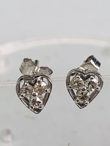 Authentic [Chrome Hearts] BABYFAT CROSS DIAMOND EARRING | eBay UK