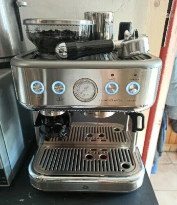 Touch Espresso Coffee Machine - Brushed Stainless Steel