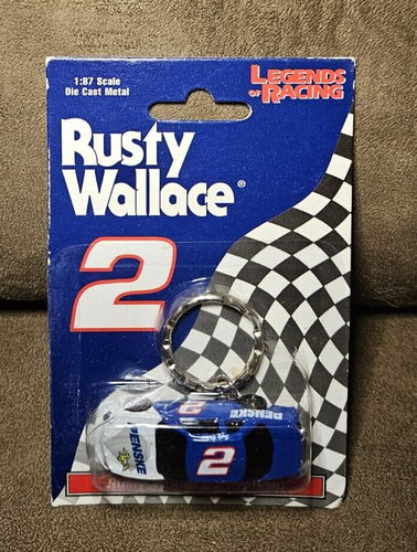 set of 7 1998 Nascar Legends of Racing Keychains #18 #94 #99 #5 #6 #43 #2 - Picture 19 of 21