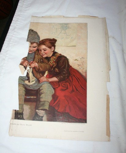 1898 Illustrirte Welt Deutsches Familienbuch Bound Newspaper German Hardcover - Picture 12 of 12