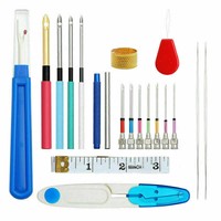 Stickstift Set NäHwerkzeug Stanznadel Stitching Stanzen Nadel NäHen Stickstift