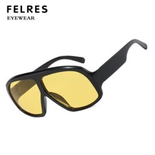 Women Fashion Oval Large Frame Sunglasses Outdoor Driving Shade Glasses UV400
