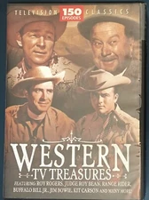 Western TV Treasures (DVD, 12-Disc Set, 150 Episodes) 63+ hours, 125+ episodes