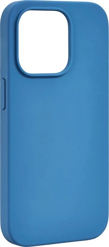 Insignia - Custodia in silicone liquido con MagSafe per iPhone 14 Pro - Blu - Foto 4 di 10