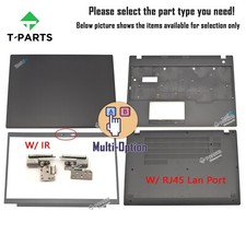 Lcd Cover/Bezel IR/Palmrest/Bottom/Hinges Lot New for Lenovo Thinkpad L15 Gen 3