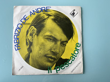 Vinile 45 Giri Fabrizio De André - Il pescatore / Marcia nuziale ERRORE LABEL