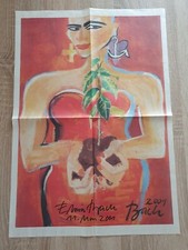 ELVIRA BACH Autogramm BILD-Kunstwerk Artikel aus dem Jahr 2001 mit Unterschrift