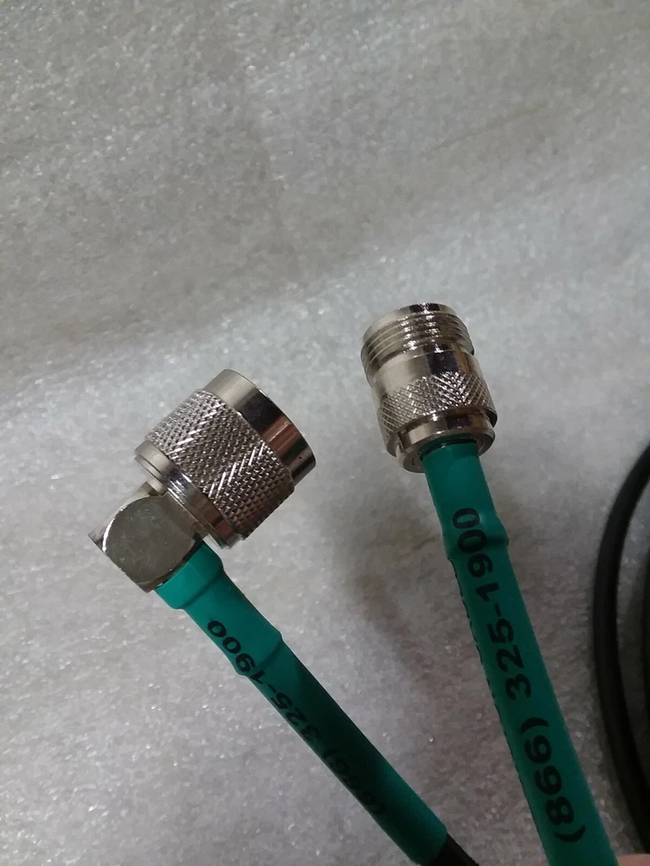 Times Microwave Systems LMR-240 Coaxial RF Cable N Male to 90 degree Male - Image 4 of 4