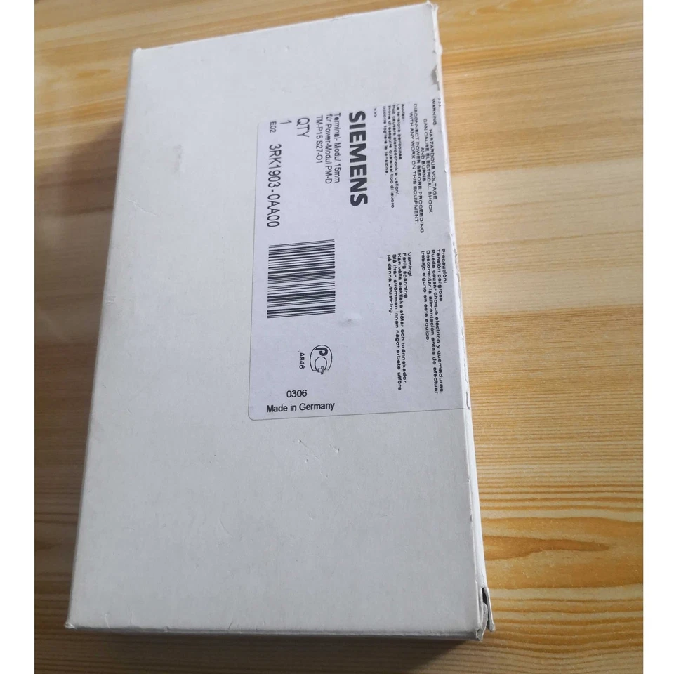 New In Box Siemens PLC 3RK1903-0AA0 3RK19030AA 1 year warranty - Image 2 of 2